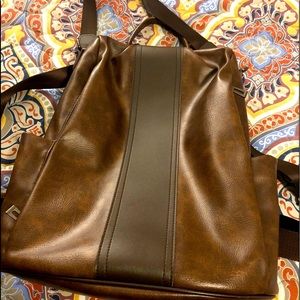 Brown Backpack